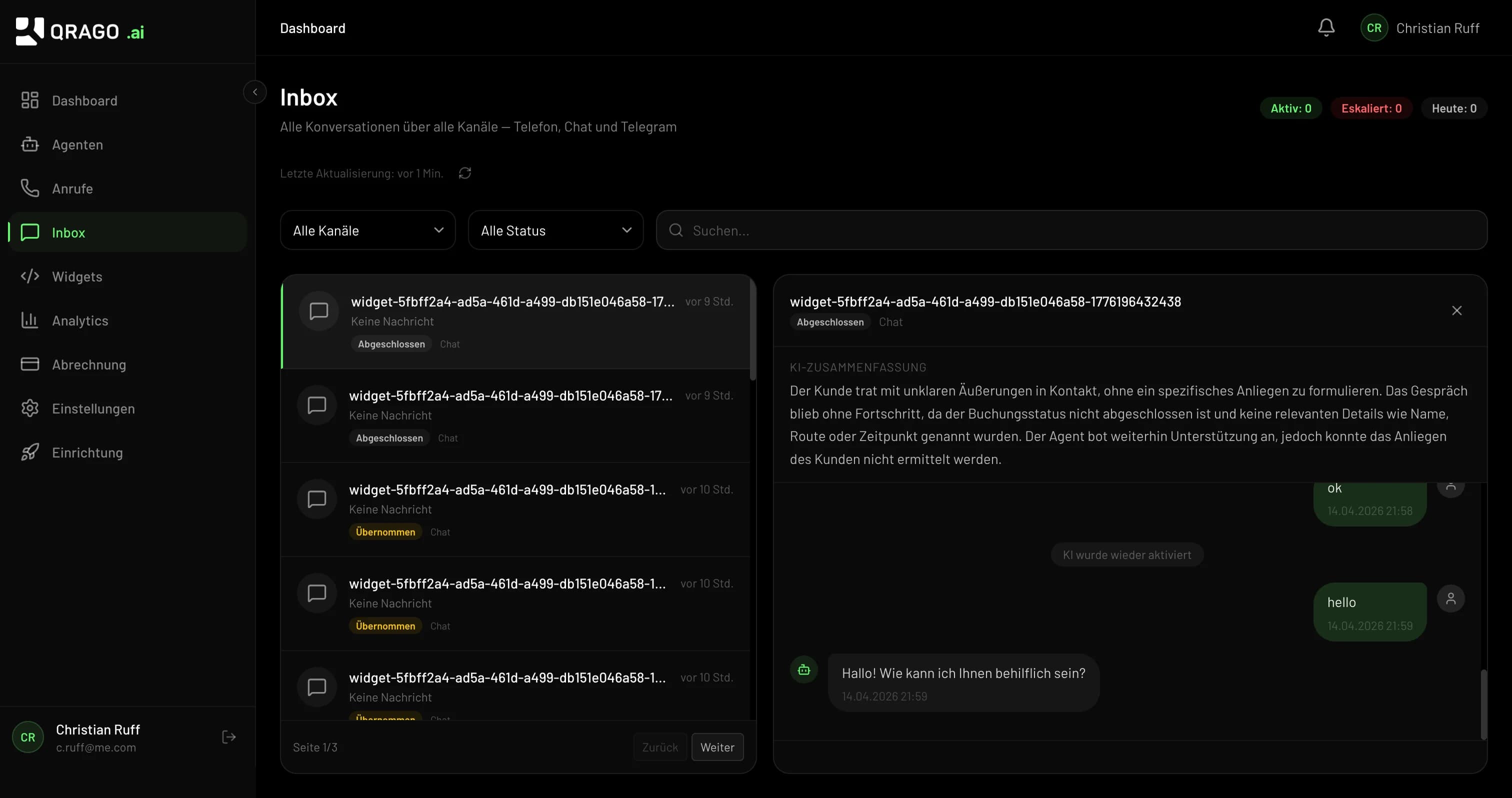 Analytics Dashboard